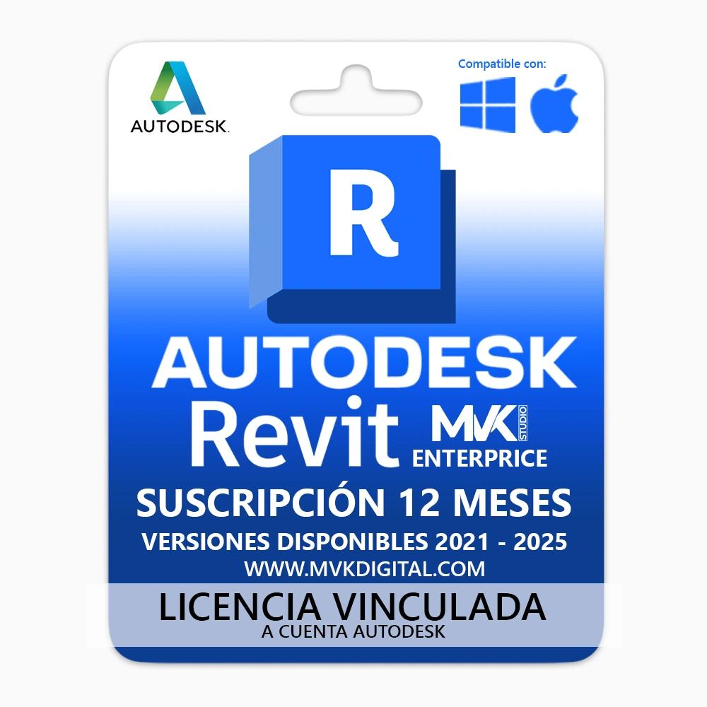 Licencia de Revit Enterprice Suscripción 1 Año