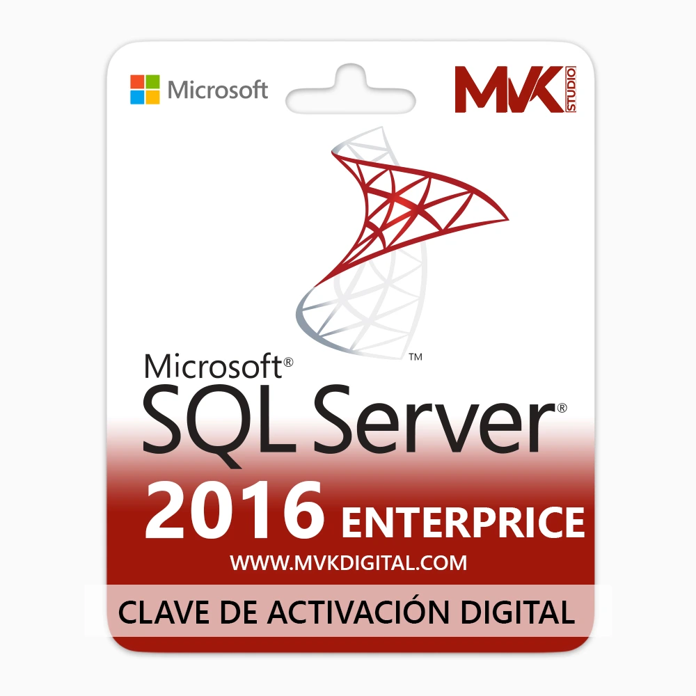 Licencia SQL Server 2016 Enterprice