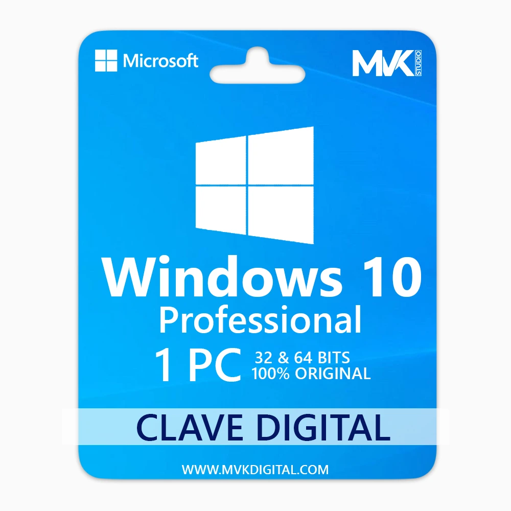 Licencia Windows 10 Pro 1PC