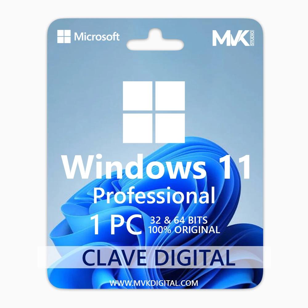 Licencia Windows 11 Pro 1PC
