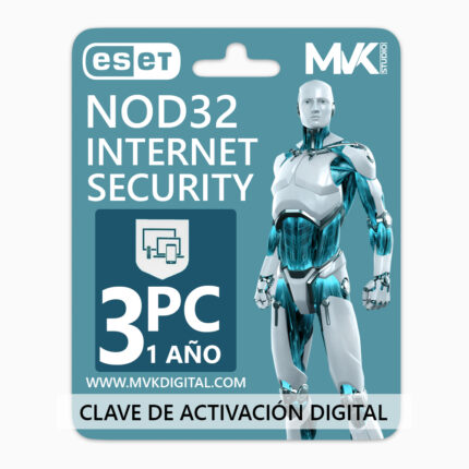 Antivirus ESET NOD32 Internet Security 3PC 1 Año