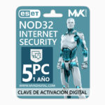Antivirus ESET NOD32 Internet Security 5PC 1 Año