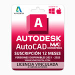 Licencia de AutoCAD Enterprice Suscripción 12 Meses