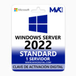 Licencia de Windows Server 2022 Standard