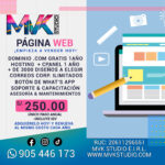 Paquete Página Web + Hosting y Dominio