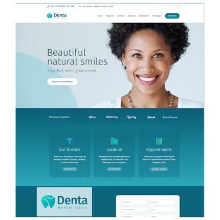 Denta - Tema WP para clínica dental