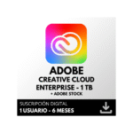 Adobe Creative Cloud + iStock 6 Meses