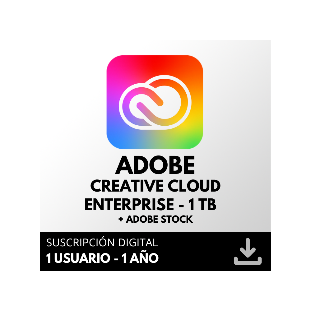 8 Adobe Creative Cloud + iStock 1 Año - Imagen 1
